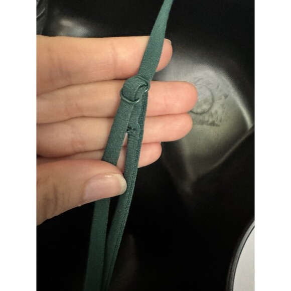 NWT AFFRM Women’s Green Bodycon Mini Dress Flower Bust Size M - Picture 5 of 6